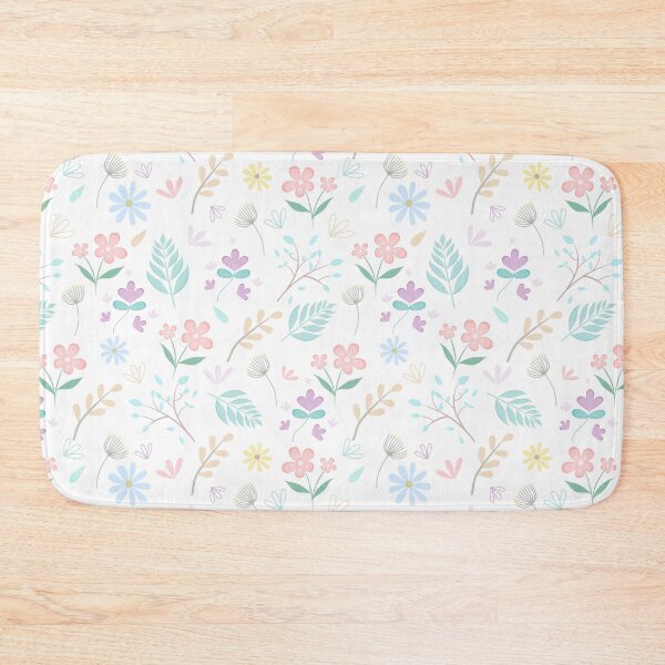 Item preview, A floral pattern in soft pastel tones.  designed and sold by Alynek-Design.