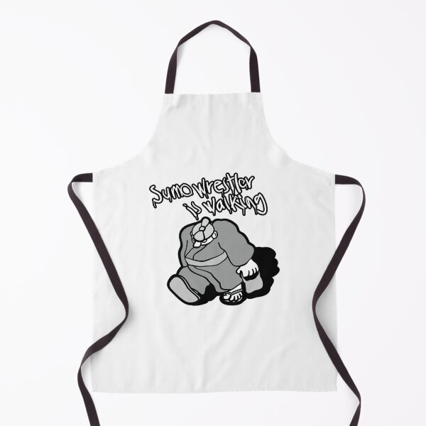 Item preview, Amazing Japanese sumo wrestlers in kimono (Black and White) designed and sold by R-T-Gracie.