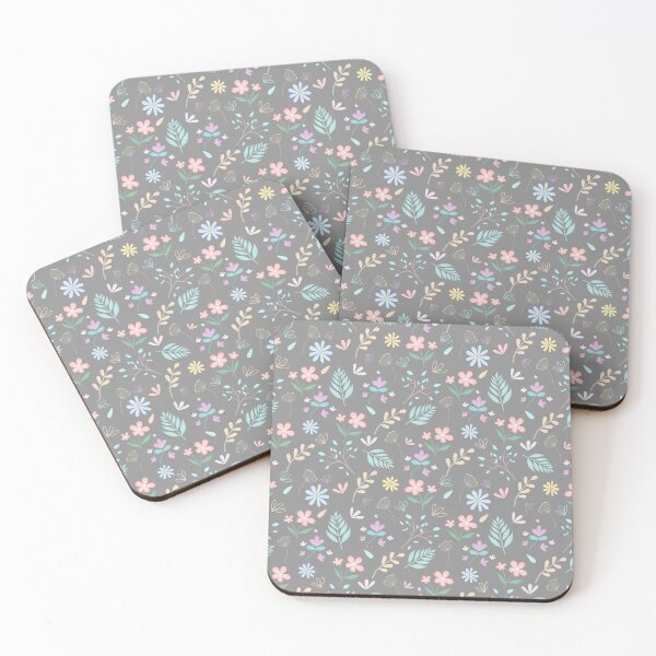 Item preview, A pastel floral pattern in soft tones. designed and sold by Alynek-Design.