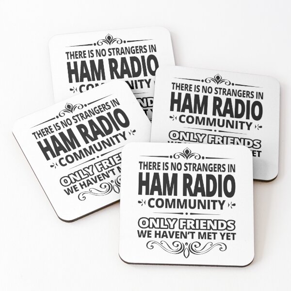Item preview, There is no Strangers in Ham Radio - Amateur Radio Community designed and sold by Tatzki-Design.