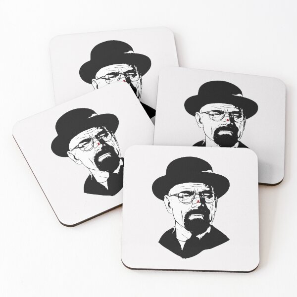 Item preview, Walter White Heisenberg Face designed and sold by Fanverse Merchandise.