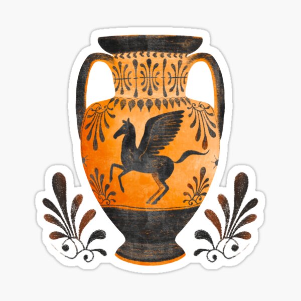 Item preview, Pegasus Amphora designed and sold by Caitie-M.
