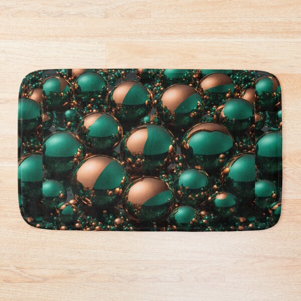 Item preview, Green and Gold Metallic Balls designed and sold by Sadia  Jannat.