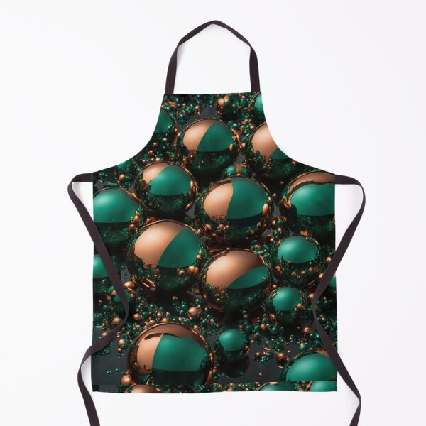 Item preview, Green and Gold Metallic Balls designed and sold by Sadia  Jannat.