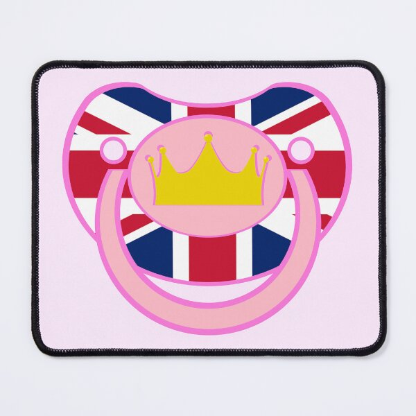Item preview, Baby agere pacifier pink Princess designed and sold by mikistudio.