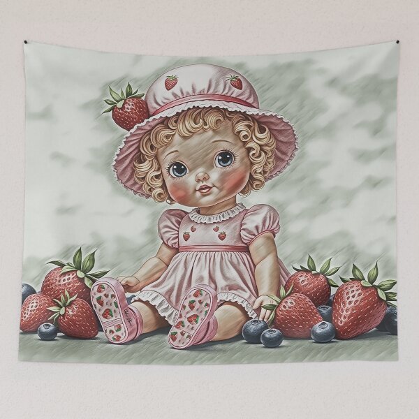 Item preview, Retro dolled up with Berry Bounty designed and sold by Hen-C-Art.