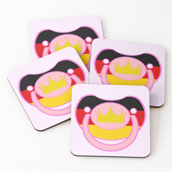 Item preview, Baby agere pacifier pink Princess designed and sold by mikistudio.