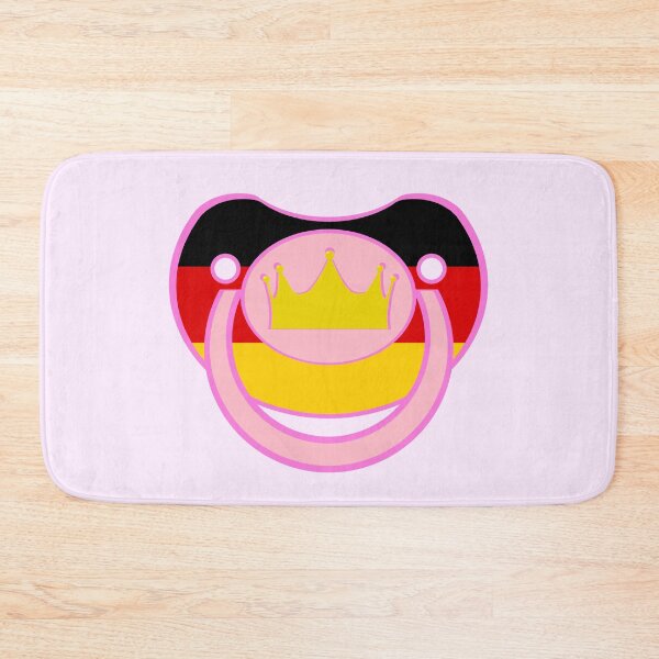 Item preview, Baby agere pacifier pink Princess designed and sold by mikistudio.