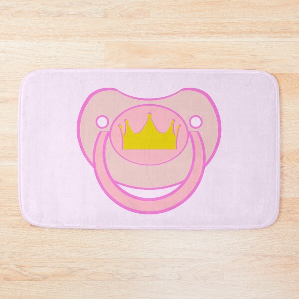 Item preview, Baby agere pacifier pink Princess designed and sold by mikistudio.