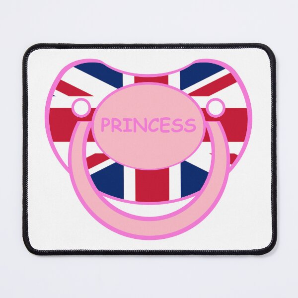Item preview, Baby agere pacifier pink British Princess designed and sold by mikistudio.