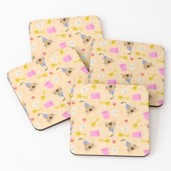 Item preview, Sandcastles designed and sold by Curious Moon Designs.