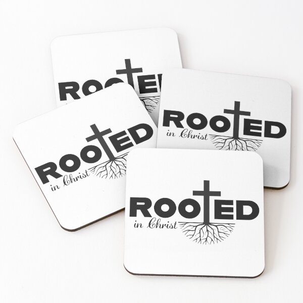 Item preview, Rooted In Christ – Christian Inspirational Quotes & Scripture Art designed and sold by CrossCrafted.