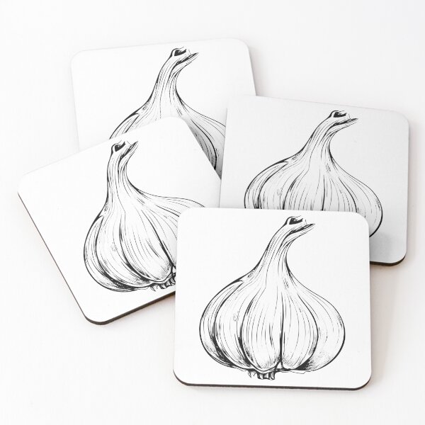 Item preview, Garlic Bulb Cloves Allium Sativum Spice Aroma Ingredient designed and sold by inkoutninja.