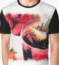 Antioxidant Detox drawn Art Graphic T-Shirt