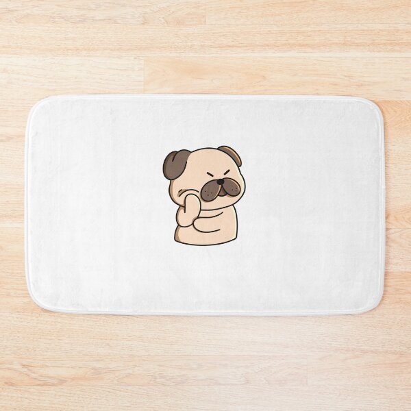 Item preview, Pondering Pug designed and sold by yogiskencing.