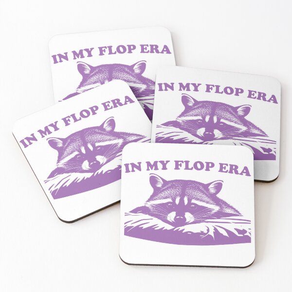Item preview, In my flop era raccoon designed and sold by Chaos Haven.