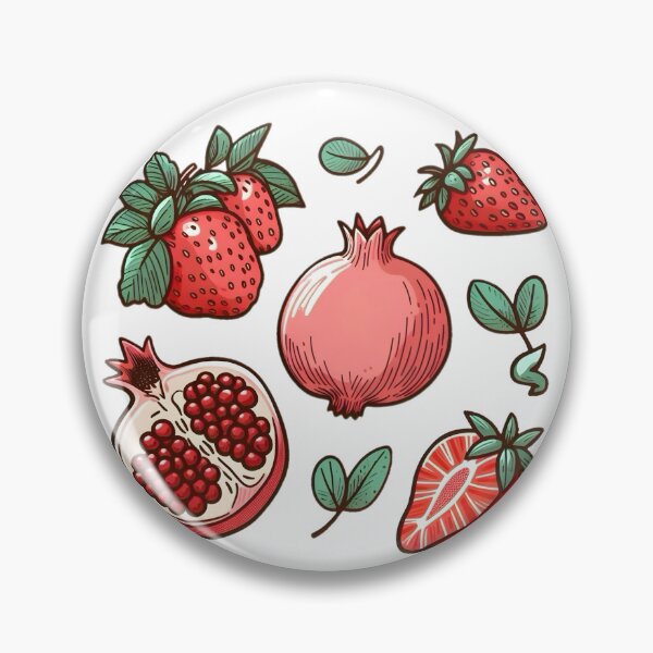 Aperçu de l'œuvre Grenade et fraises créée et vendue par EvergladeStudio.