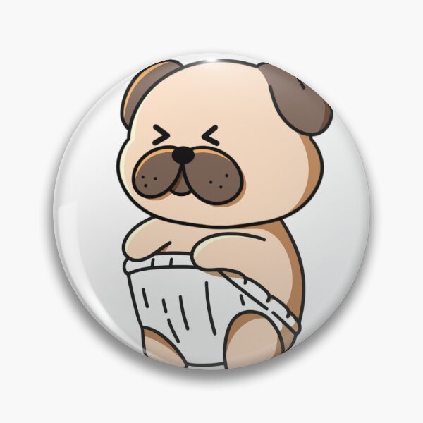 Item preview, Grumpy Baby Pug designed and sold by yogiskencing.