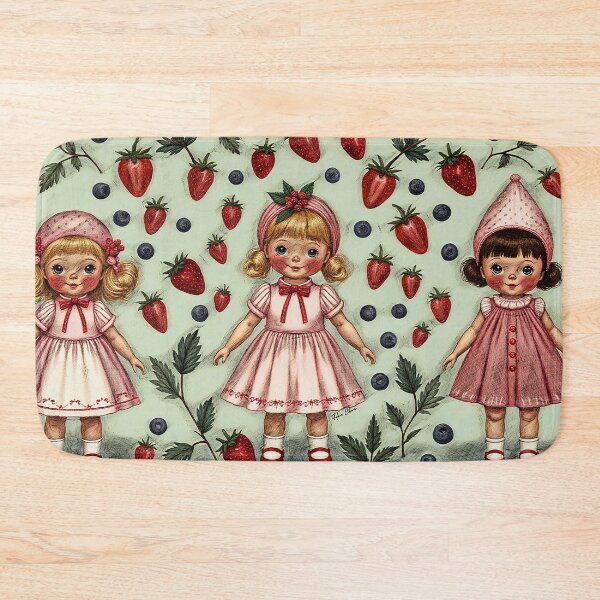 Item preview, dolled up  - Strawberries charming   designed and sold by Hen-C-Art.
