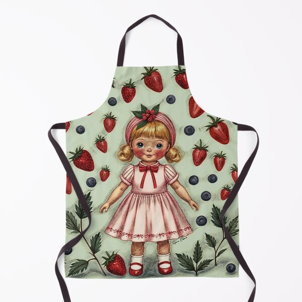Item preview, dolled up  - Strawberries charming   designed and sold by Hen-C-Art.
