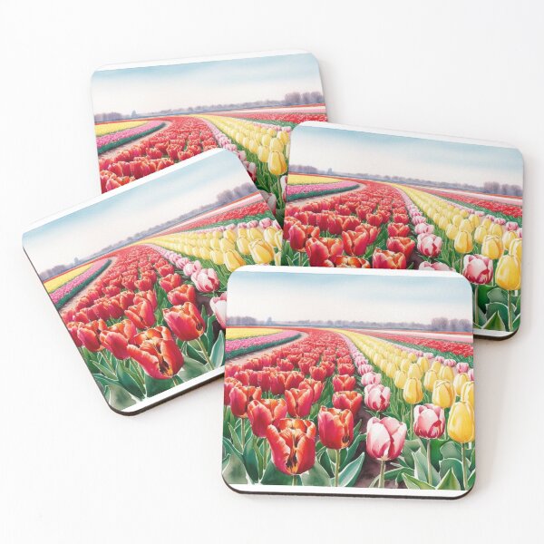 Item preview, Netherlands Tulip Fields designed and sold by StormArte.