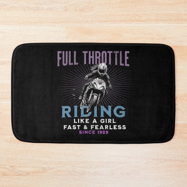 Item preview, Full Throttle - Riding Like a Girl Since 1929 designed and sold by LegendaryDesigns.