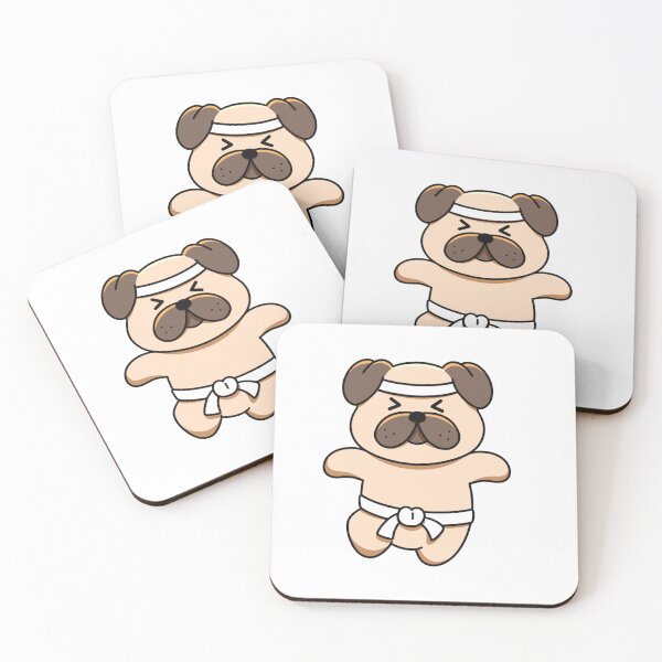 Item preview,  Karate Pug – Ready for Action! designed and sold by yogiskencing.