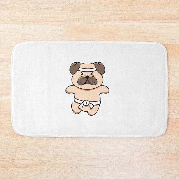Item preview,  Karate Pug – Ready for Action! designed and sold by yogiskencing.
