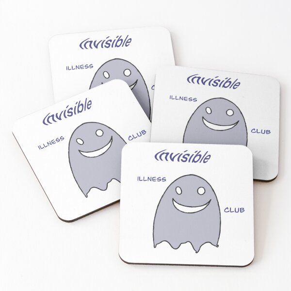 Item preview, Invisible illness club designed and sold by Chronicallyhm.