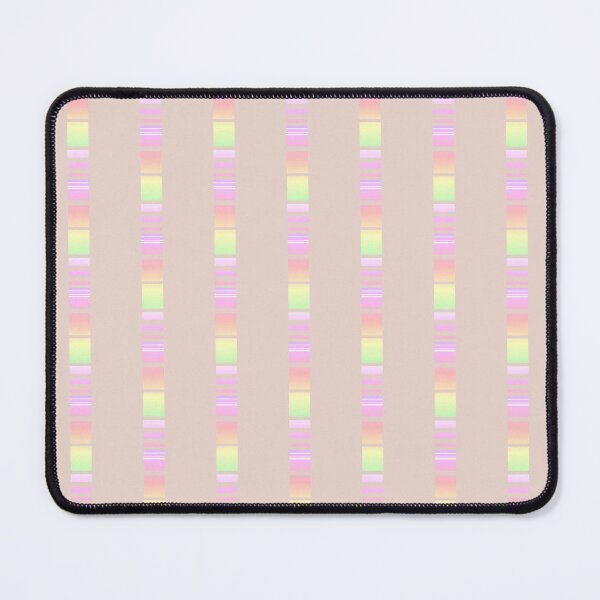 Item preview, Neutral soft pastel multi color line pattern | Pale colors soft rainbow striped designed and sold by lausn.