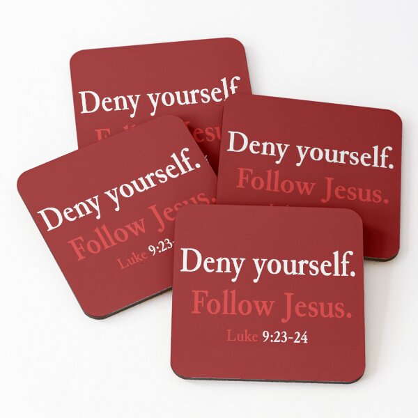 Item preview, Deny Yourself Follow Jesus Luke 9 23 24 Carry the Cross designed and sold by teenugs.