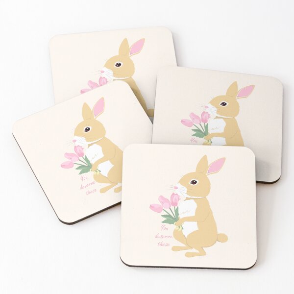 Item preview, Little rabbit brings you a bouquet of flowers designed and sold by JohanaStyle.
