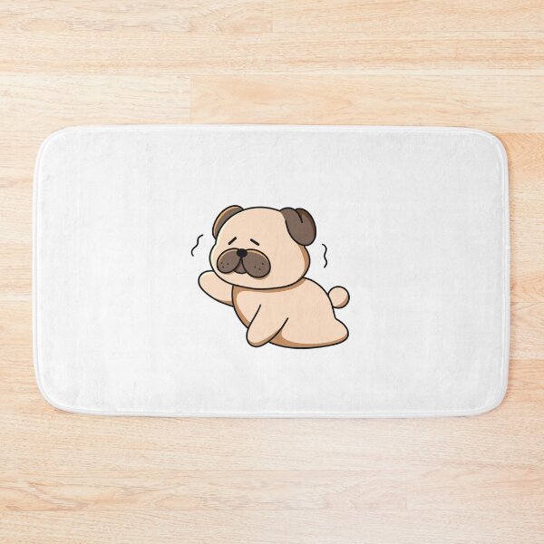 Item preview, Sleepy Pug Yawning designed and sold by yogiskencing.
