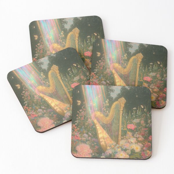 Item preview, Harmonic Bloom | Celestial Symphony designed and sold by Cyber Garden Studio.