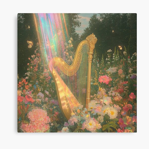 Item preview, Harmonic Bloom | Celestial Symphony designed and sold by Cyber Garden Studio.