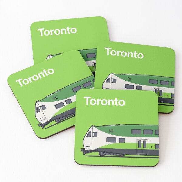 Item preview, Toronto Bilevel World Train Side Canada designed and sold by VoodooCircus.