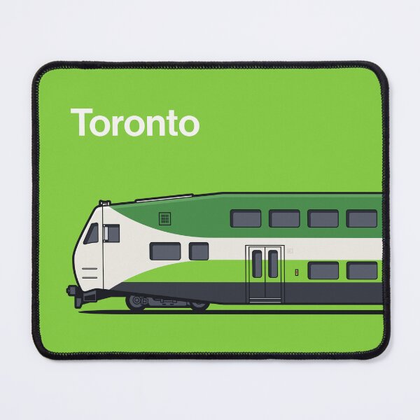 Item preview, Toronto Bilevel World Train Side Canada designed and sold by VoodooCircus.