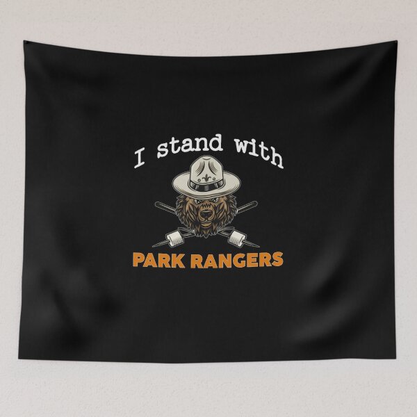 Item preview, I Stand With Park Rangers, National Park designed and sold by kareydiwanpro.