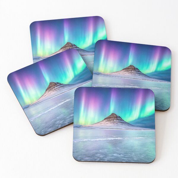 Item preview, landscape, beautiful view, nature, health, amazing, photo, world, aurora, north light, sky, mountain, night, ice, snow, cold designed and sold by NAVAL00.