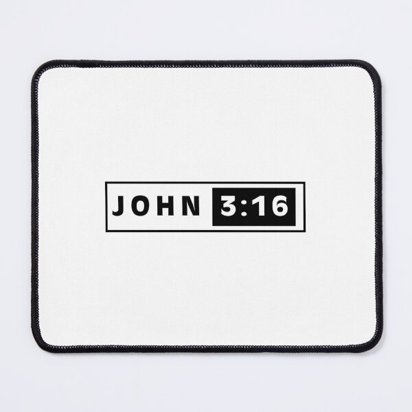 Item preview, John 3:16 – Christian Inspirational Quotes & Scripture Art designed and sold by CrossCrafted.