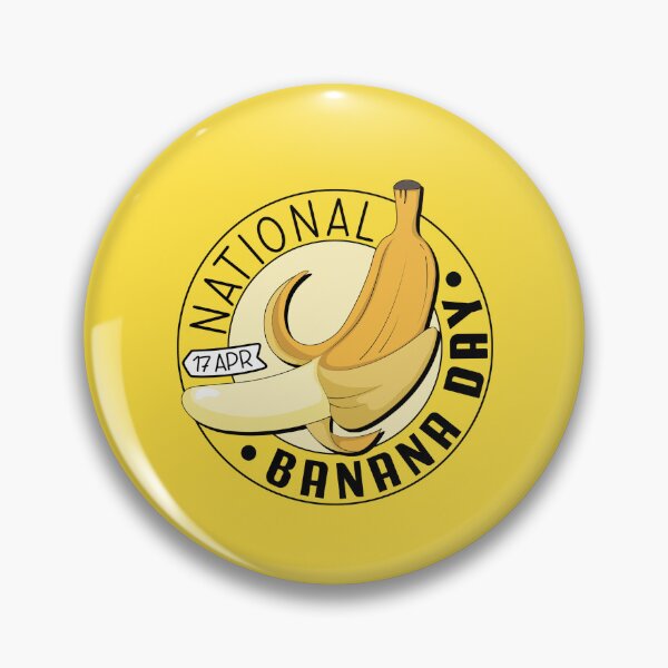 Item preview, 17 April National Banana Day - Wacky Holidays designed and sold by ChemicalXShop.