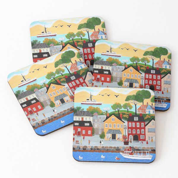 Item preview, CountryTown folk art village designed and sold by JanChryzostom.