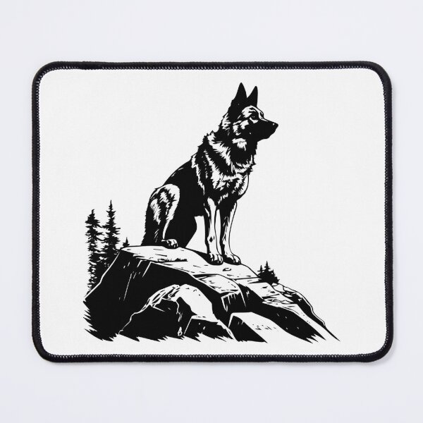 Item preview, German Shepherd Alsatian Work Police Dog K9 Unit Canine designed and sold by inkoutninja.