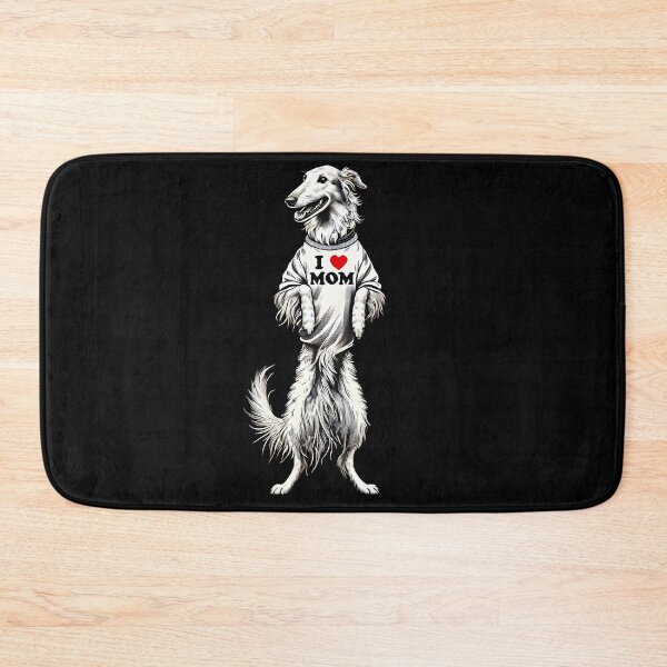 Item preview, Borzoi Mom I Love Mom Borzoi Lover designed and sold by Kimberley King Art  King Art.