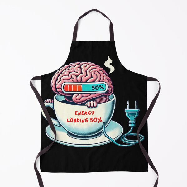 Item preview, Brain on Coffee: Energy Boost in Progress designed and sold by moominnano.