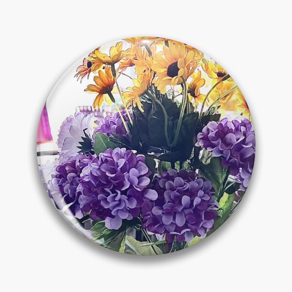 Item preview, Still Life Purple and Yellow flowers designed and sold by TeAnne.