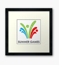 Summer Games Framed Print