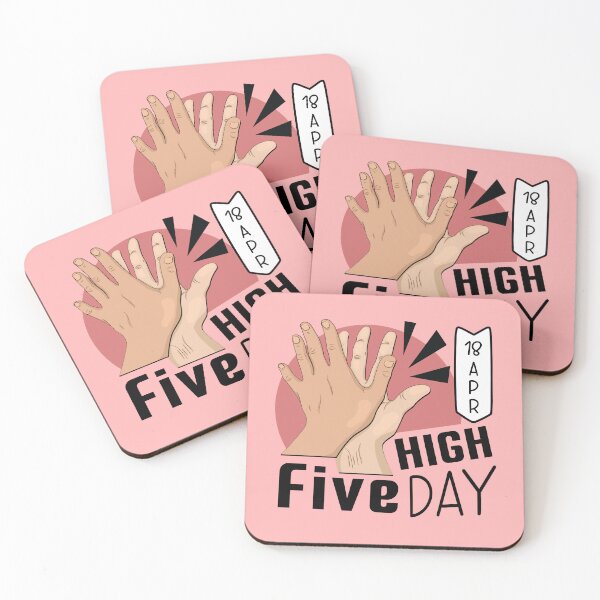 Item preview,  18 April High Five Day - Wacky Holidays designed and sold by ChemicalXShop.