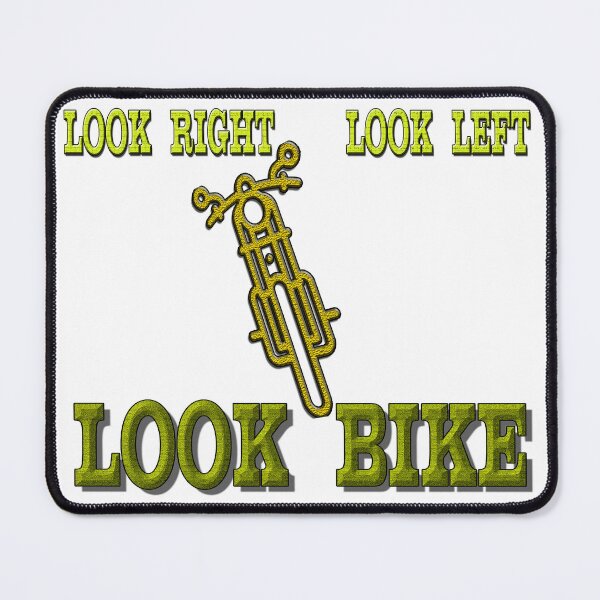 Item preview, Look Right, Look Left, Look Bike designed and sold by Huskyyy Designs.