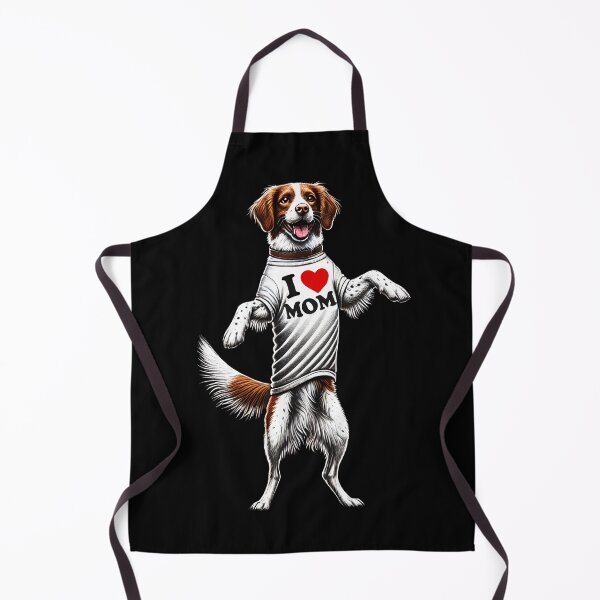 Artikelvorschau, Brittany Mom Ich liebe Mama Brittany Lover entworfen und verkauft von Kimberley King Art King Art.
